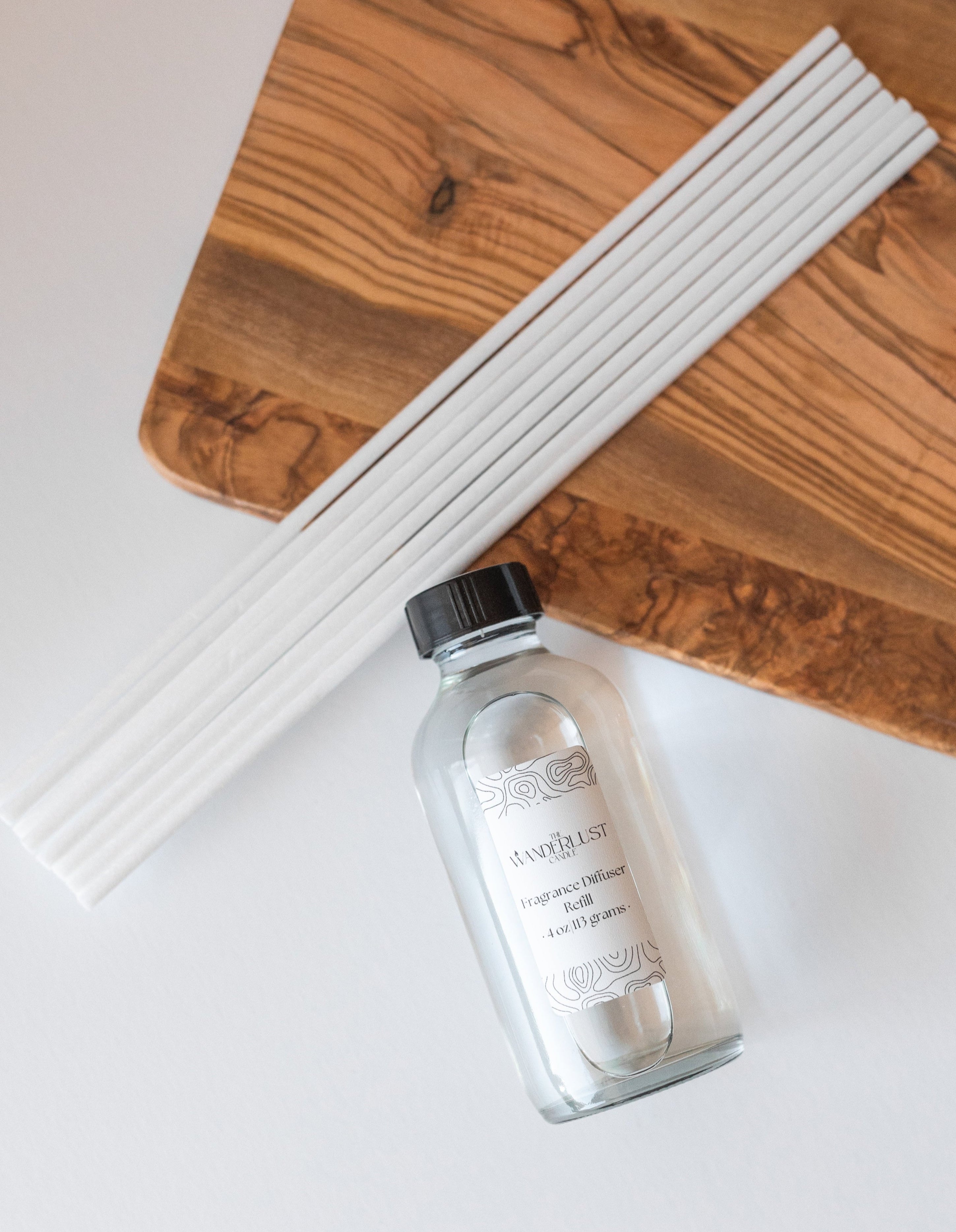 Reed Diffuser Refill – The Wanderlust Candle